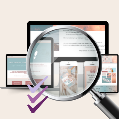 Branding en website audits uitgevoerd door Dream Design Studio