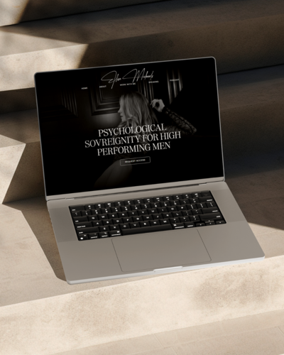 Laptop Website Mockup