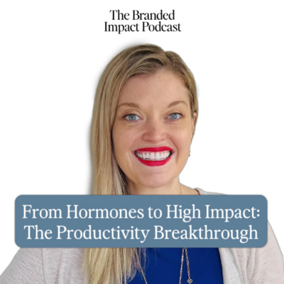 Alyx Coble-Frakes, Founder & CEO of The Agenda, a groundbreaking femtech company revolutionizing how women approach productivity, relationships, and well-being, on the Branded Impact Podcast.