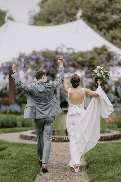 Glen Magna Farms Wedding Couple Celebration