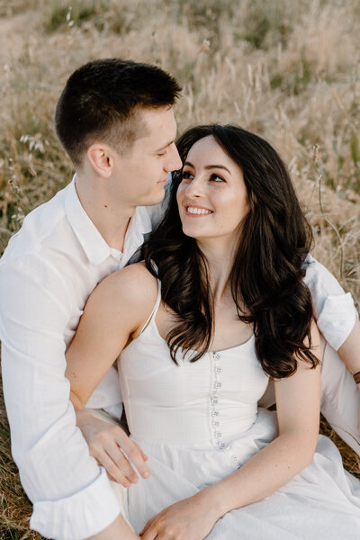 Adelaide Engagement Photography taken at Mt Osmond