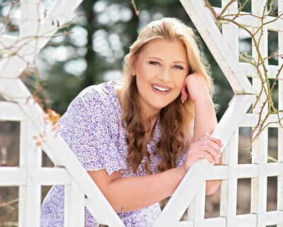 senior pictures taken in studio by lansing photographer Rebecca Houlihan