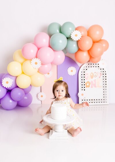 One year old cake smash
