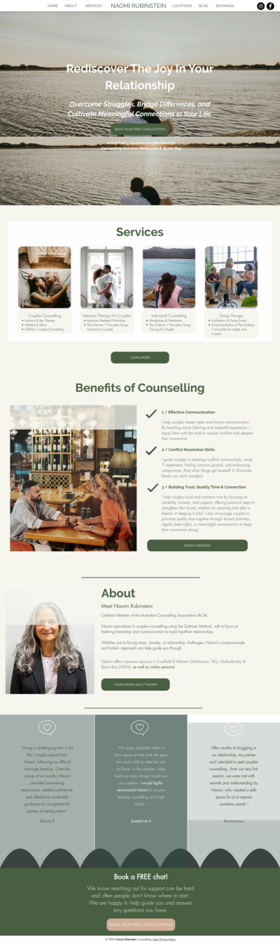 Naomi Rubinstein website