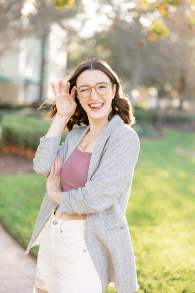 Guelph wedding photographer Micaela smilling