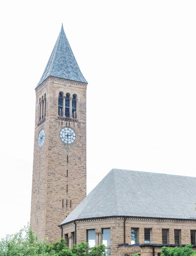 Cornell. University wedding photo