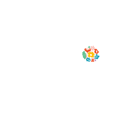 K Nicole Beauty and logo of colorful flowers
