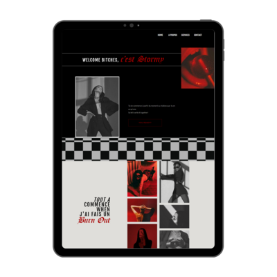 SHOWIT WEBSITE TEMPLATE POUR LES COACH BADASS