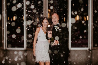 pittsburgh wedding celebration toast