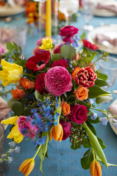 A Vibrant and Bold Brunch Celebration at Queen Anne's Loft in Newport, RI