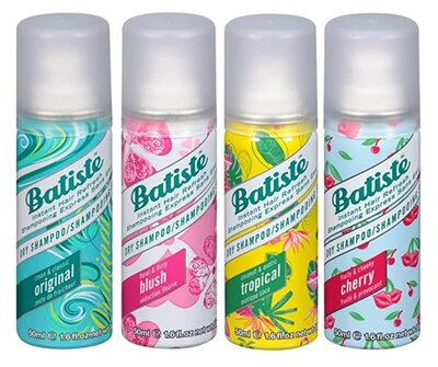 Batiste Dry Shampoo Mini 1.5 Ounce Variety Pack