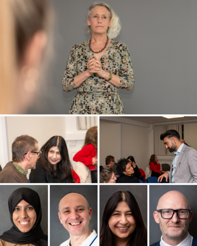 behind the scenes branding event with headshot studio