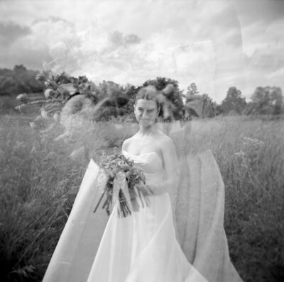 Bakcyard wedding film photography massachusetts