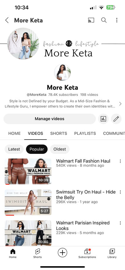 MK Mobile YT Page