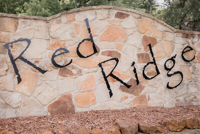 Red Ridge Austin Wedding Venue