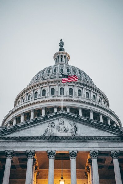 United States Capitol Close Up