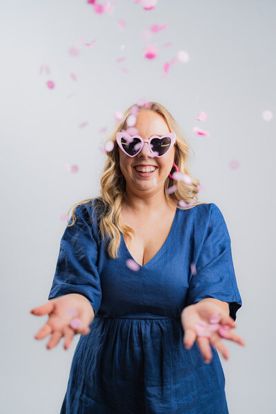 Amy Hart taking care of business