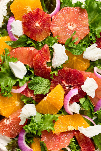 Citrus Salad Close-Up