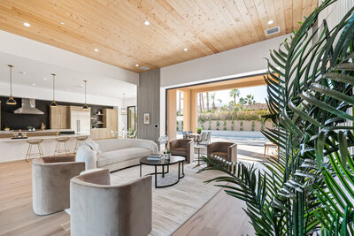 Photo of luxury living room home staging 