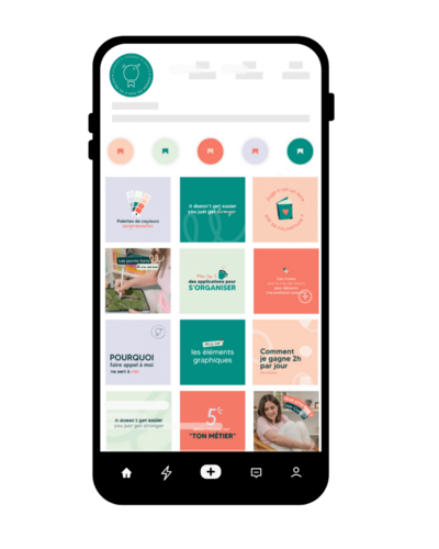 kit de visuels 100% personnalisés pour te démarquer sur Instagram