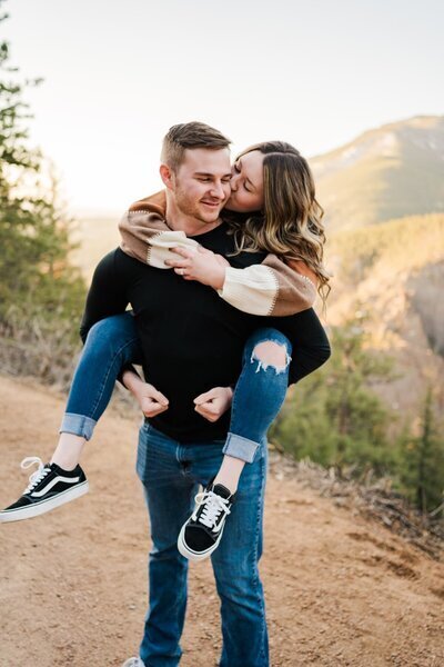 Sam Immer Photography captures the natural beauty and romance of Colorado couples, providing personalized photography services for those looking to commemorate their love story.