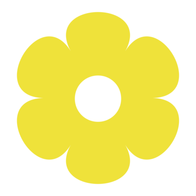 gold flower graphic