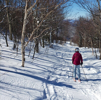 Skiing on Hunter and Windham mountains