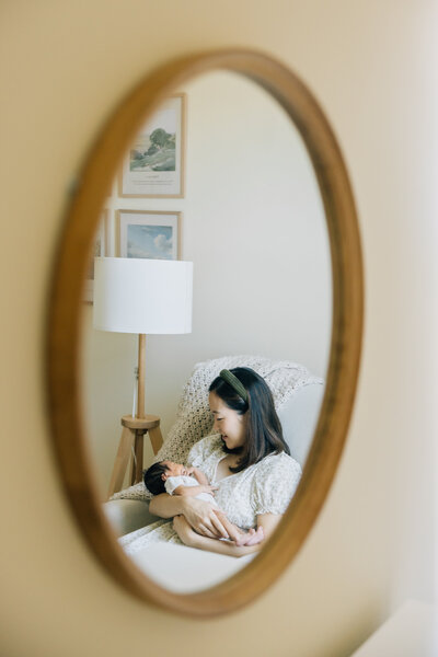 In Home Newborn Photo Session Nashville TN