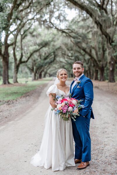 Maitland + Zack's elopement at Wormsloe