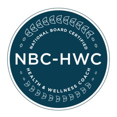 National Board Certified Health & Wellness Coach (NBC-HWC) badge – Type Won Coaching™