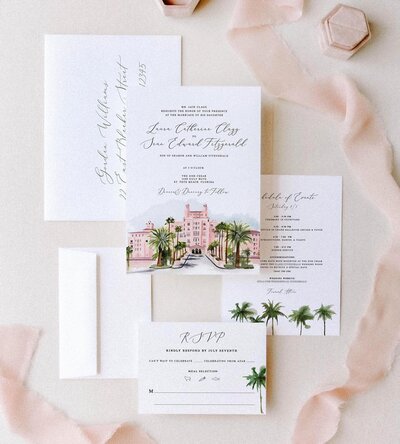 Jaye-Bird-Custom-Wedding-Invitations-TheDonCesar_Hotel_StPete_Florida