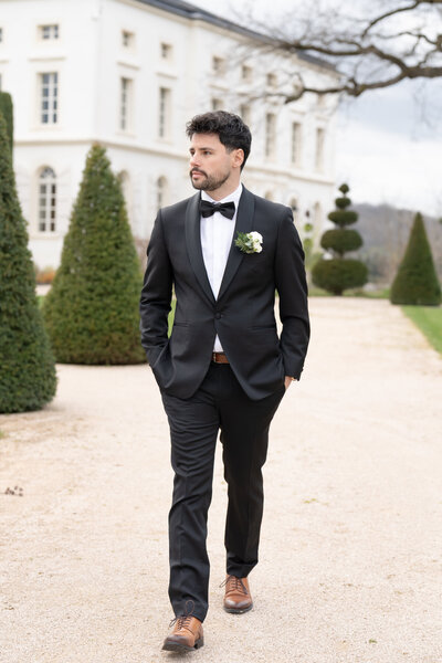 Photo homme durant un mariage 