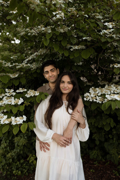 Connecticut spring engagement session 