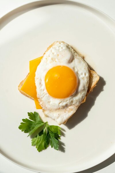 a farm fresh fried egg