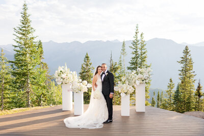 Wedding at Aspen Mountain Club Colorado