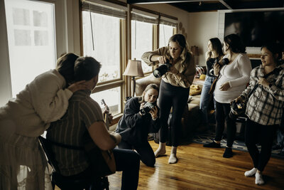 a bunch of photographers capturing a image- east-coast-photographer