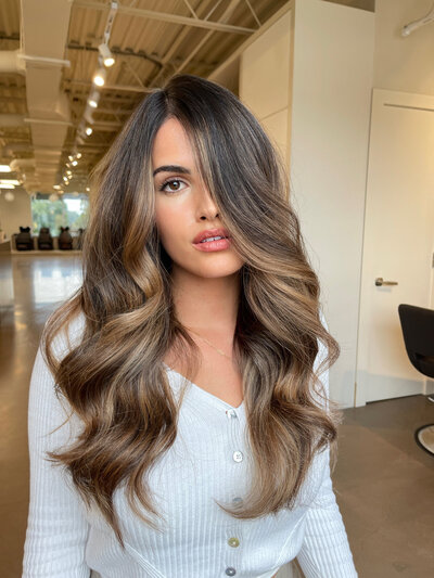 beautiful brunette blends