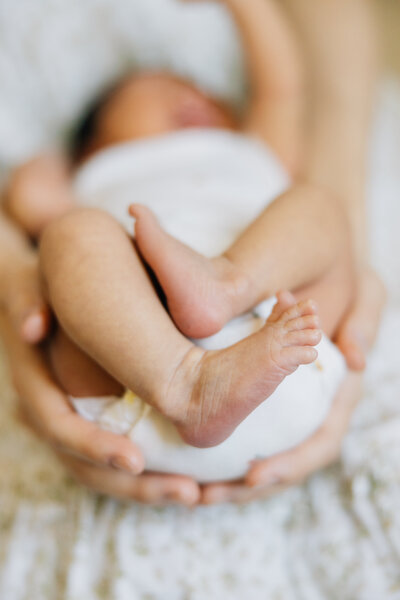 In Home Newborn Photo Session Nashville TN