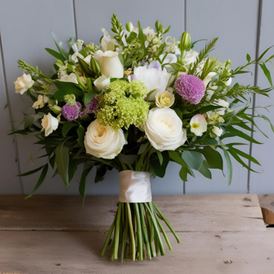 Summer bouquet hand tie