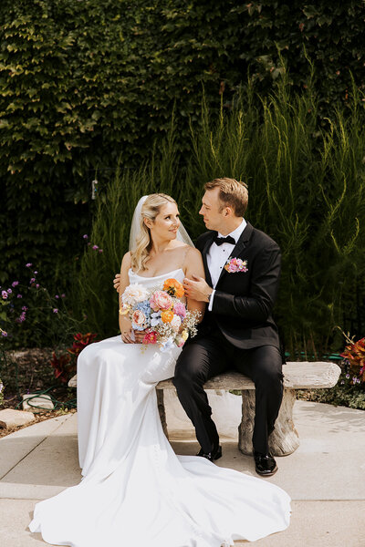 modern summer minnesota wedding photographer