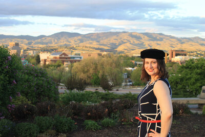 Katie during her engineering graudation