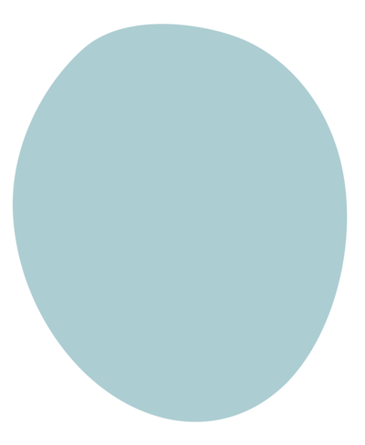 Blue circle graphic
