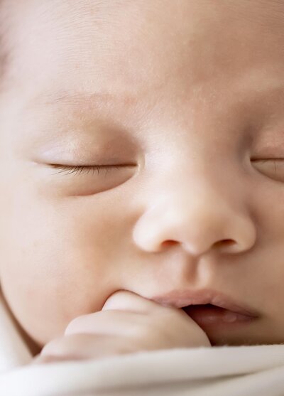 Newborn baby girl in Mckinney texas