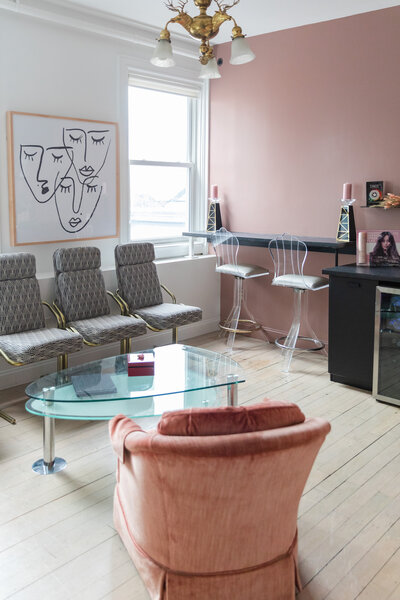 The Beauty Inn Newport RI hair salon lounge
