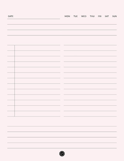 Notebook No 11 Digital Planner by Click 2 Plan-119