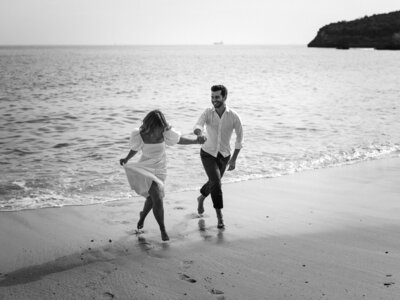 Inês Rochinha & Tomás couple getting married in Solar de Pancas, portugal