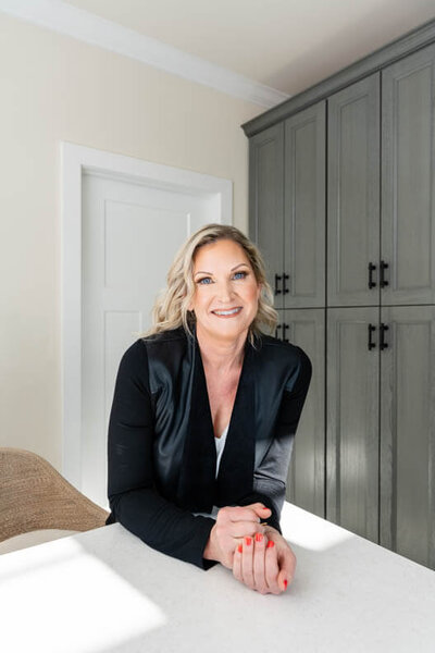 portrait of a owner of a cleaning business for branding photography