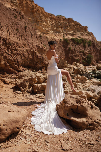 Dana Harel Nicola gown