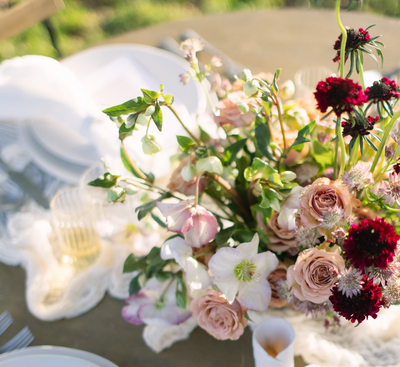 Event floral design for a corporate retreat at Carmel Valley Ranch