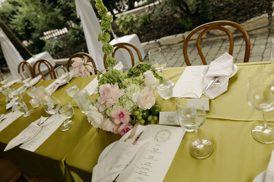 Floral Arrangement at Matties Green Pastured Austin Texas